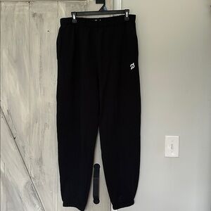 Peloton black oversize joggers